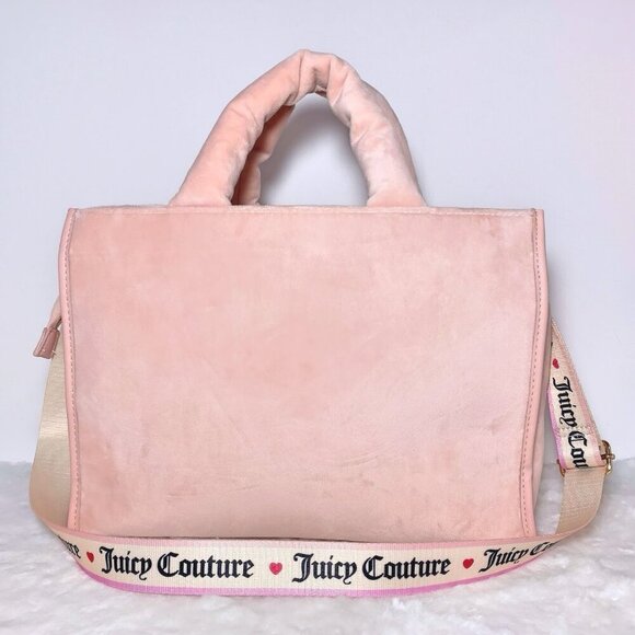 Juicy Couture Pink Diamond Extra Spender Large Tote Crossbody Handbag NWT - Picture 7 of 11